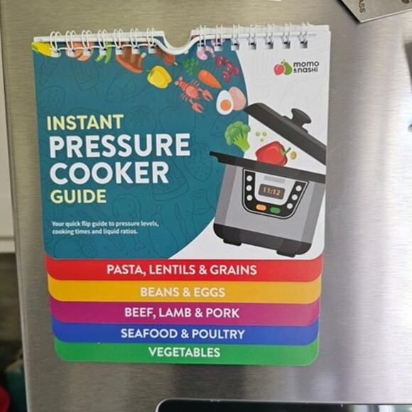 Instant Pot Magnetic Cheat Sheet Magnet, Cookbooks Pressure Cooker Cooking Guide - Picture 1 of 5